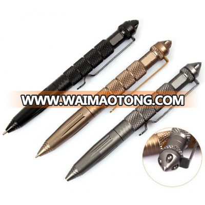 HOT Sale Newest Arrival Tactical Titanium Pen Self Defense Tactical Metal Ballpoint Pen