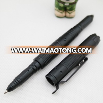 LED Light End Multi-purpose Tactical Self Defense Metal Ballpoint Pen